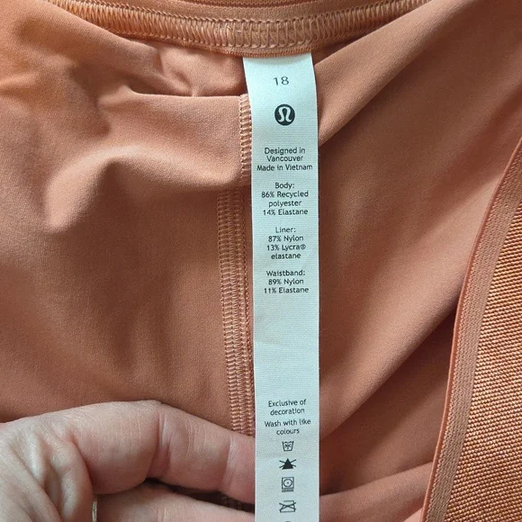 Lululemon Court Rival High-Rise Skirt  Plus Size Size 18 - Picture 4 of 7